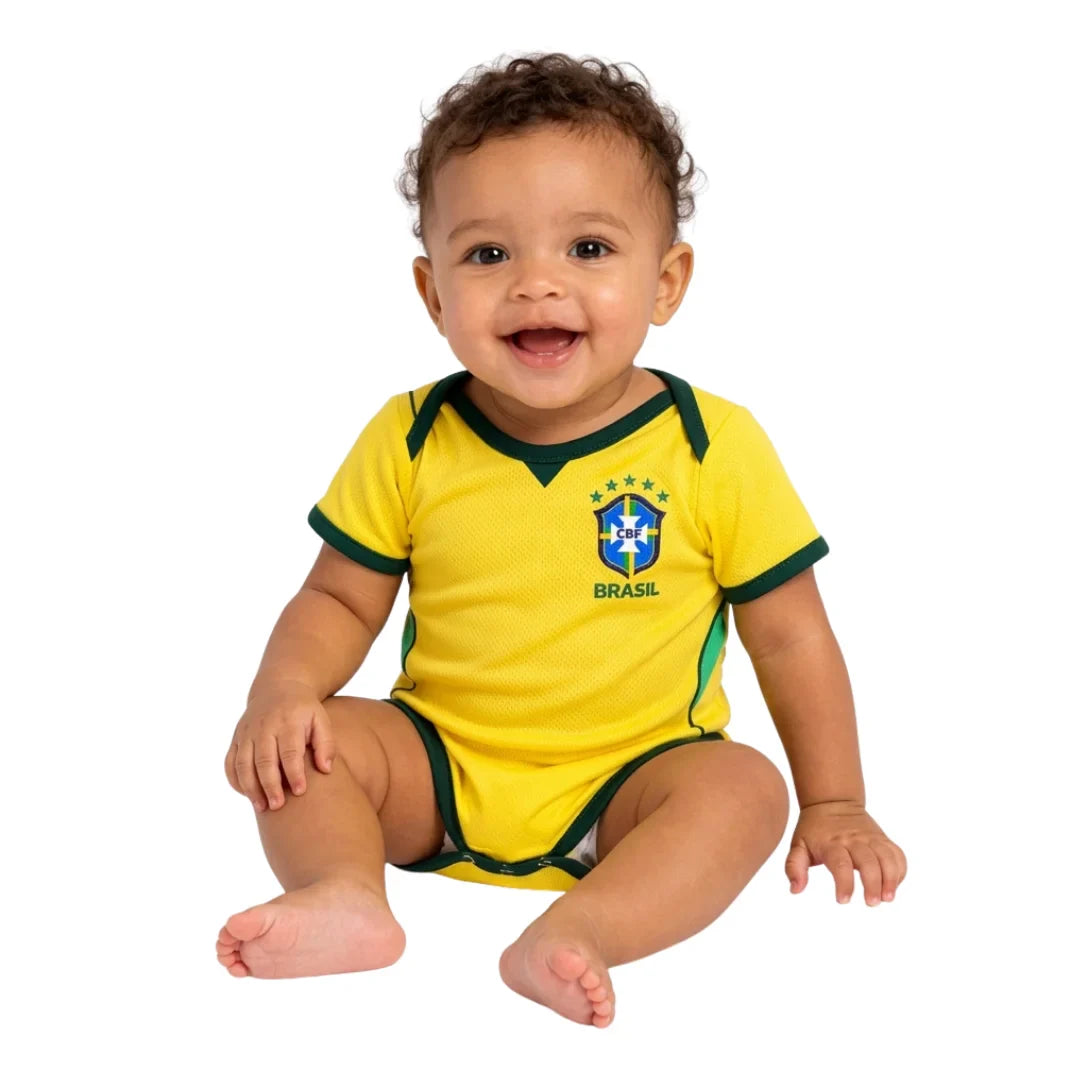 Brazil 26/27 I Home World Cup - Body Baby