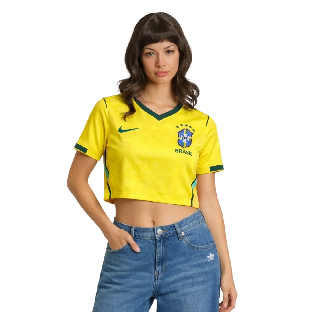Brazil 26/27 I Home Women's Edition Jersey World Cup - Cropped