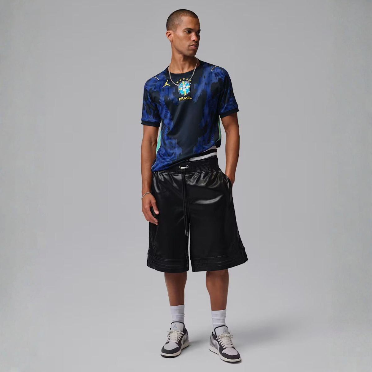 Brazil Soccer Jersey 2026 Fan Version Away Blue