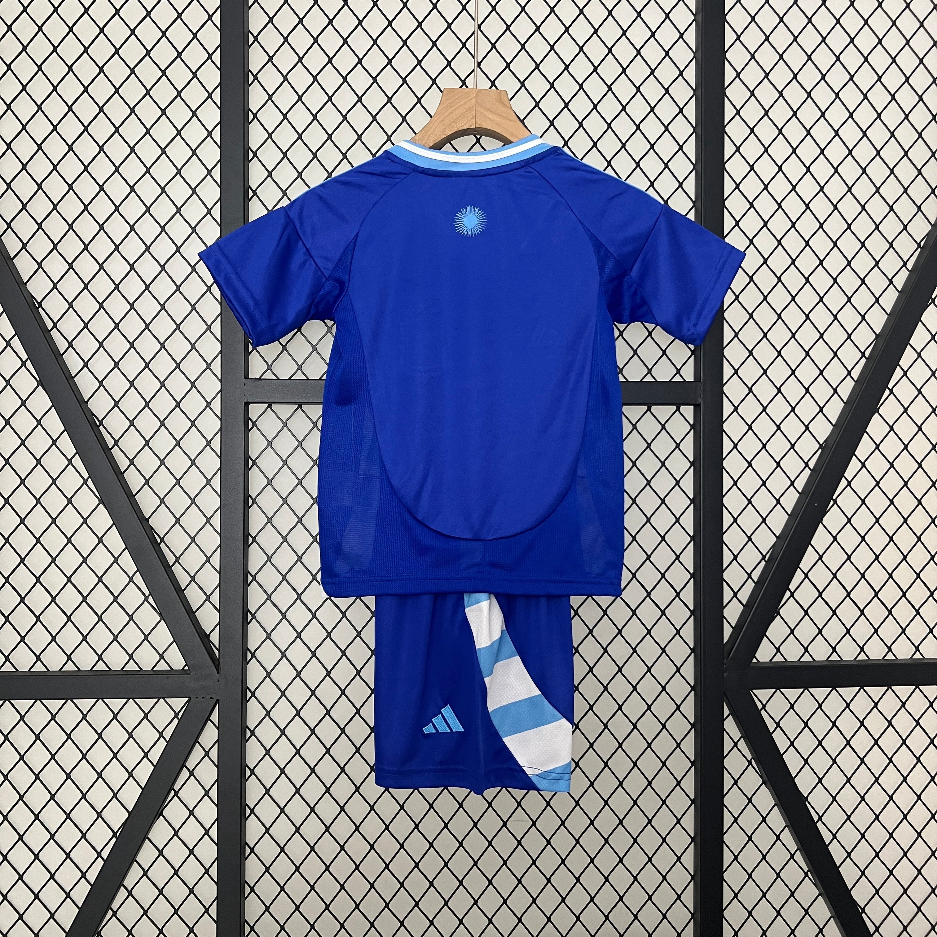 Argentina Away Junior Kit 2024 - Patch Fifa World Champions 2022