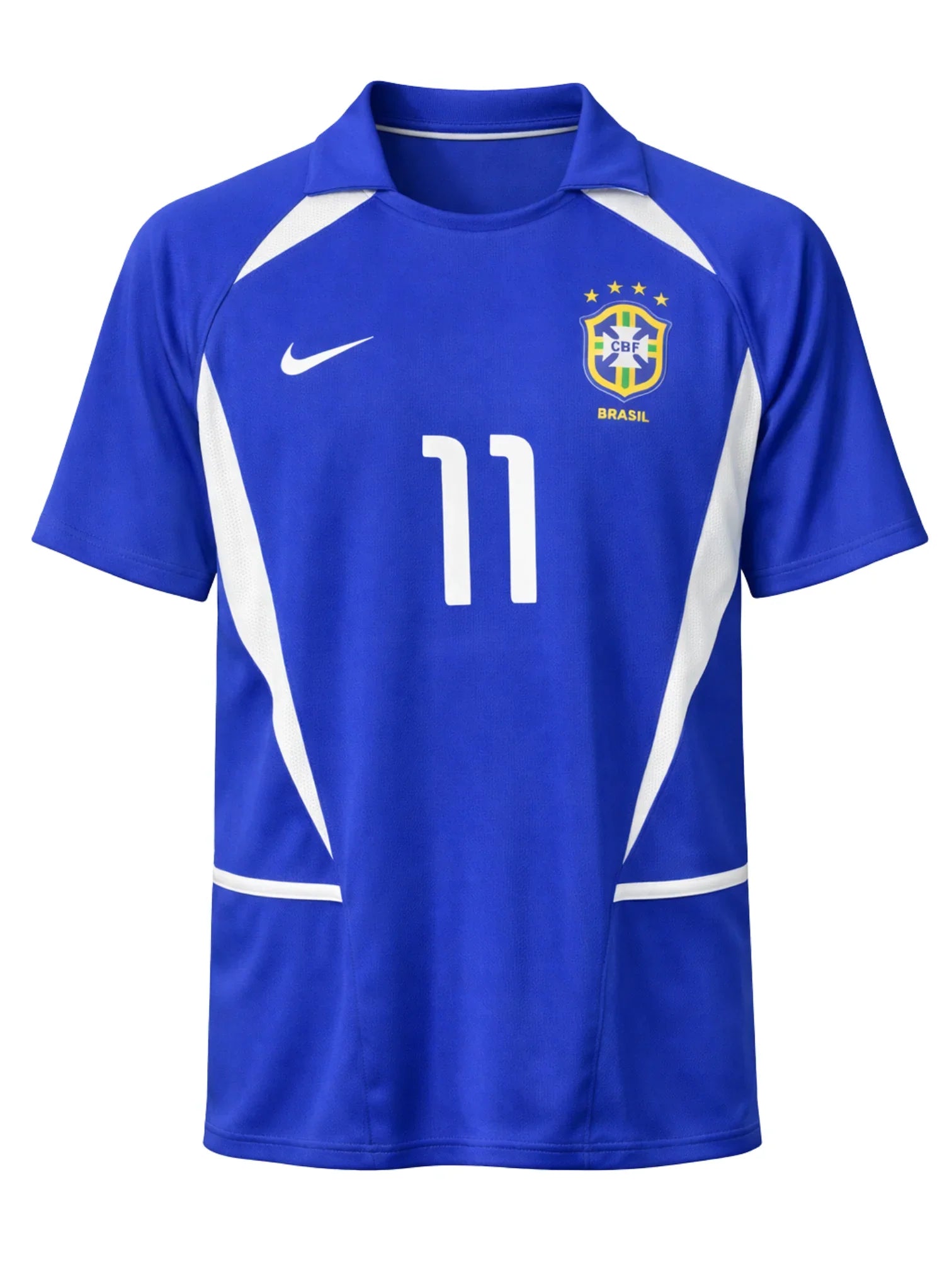 Brazil 2002 II Away Football Shirt Classic- Ronaldinho