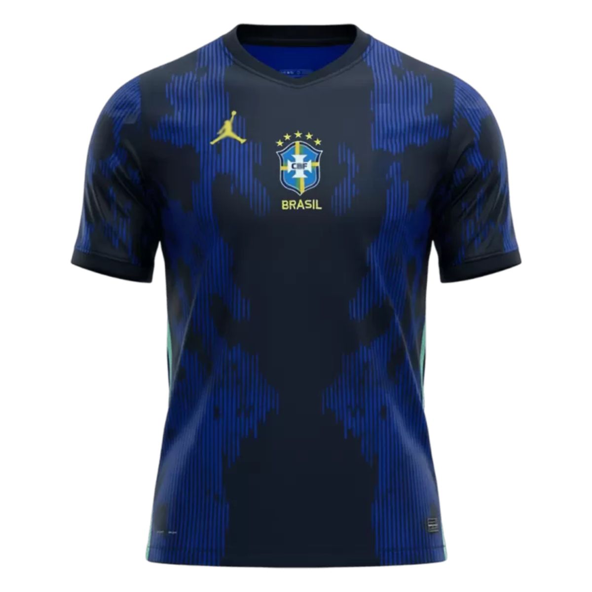 Brazil Soccer Jersey 2026 Fan Version Away Blue