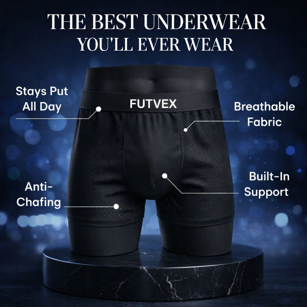 Futvex ComfortFlex™ Boxers | All-Day Comfort