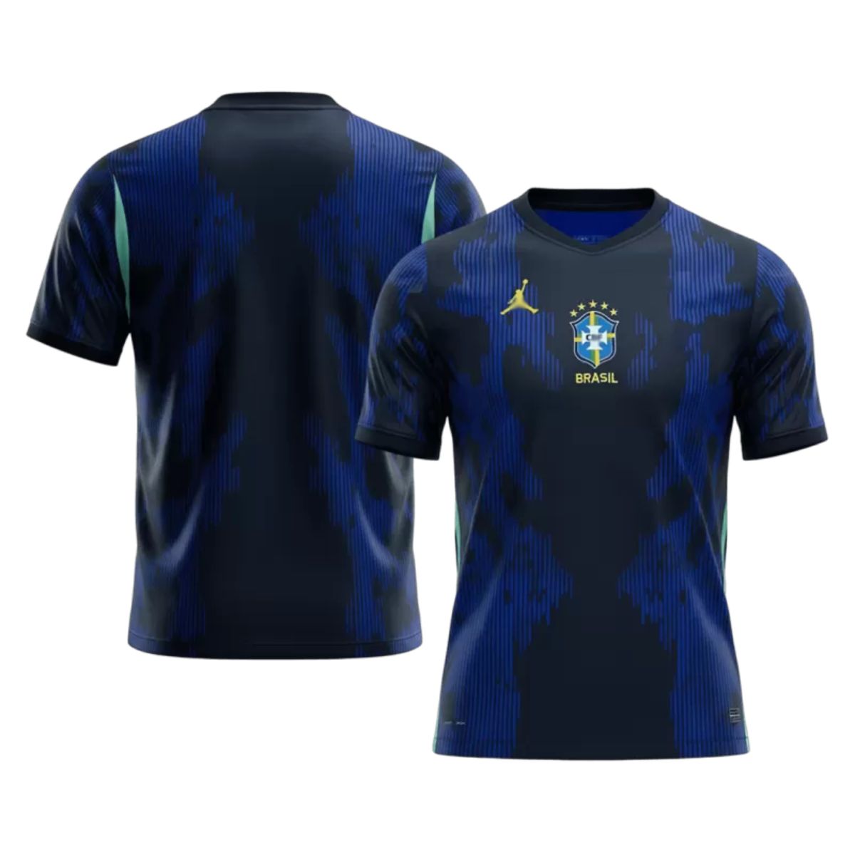 Brazil Soccer Jersey 2026 Fan Version Away Blue