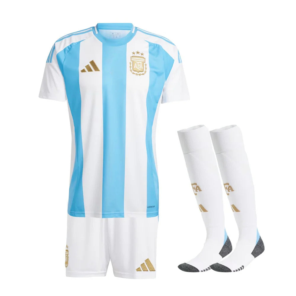 Youth Kit Argentina Home Jersey 2024/25