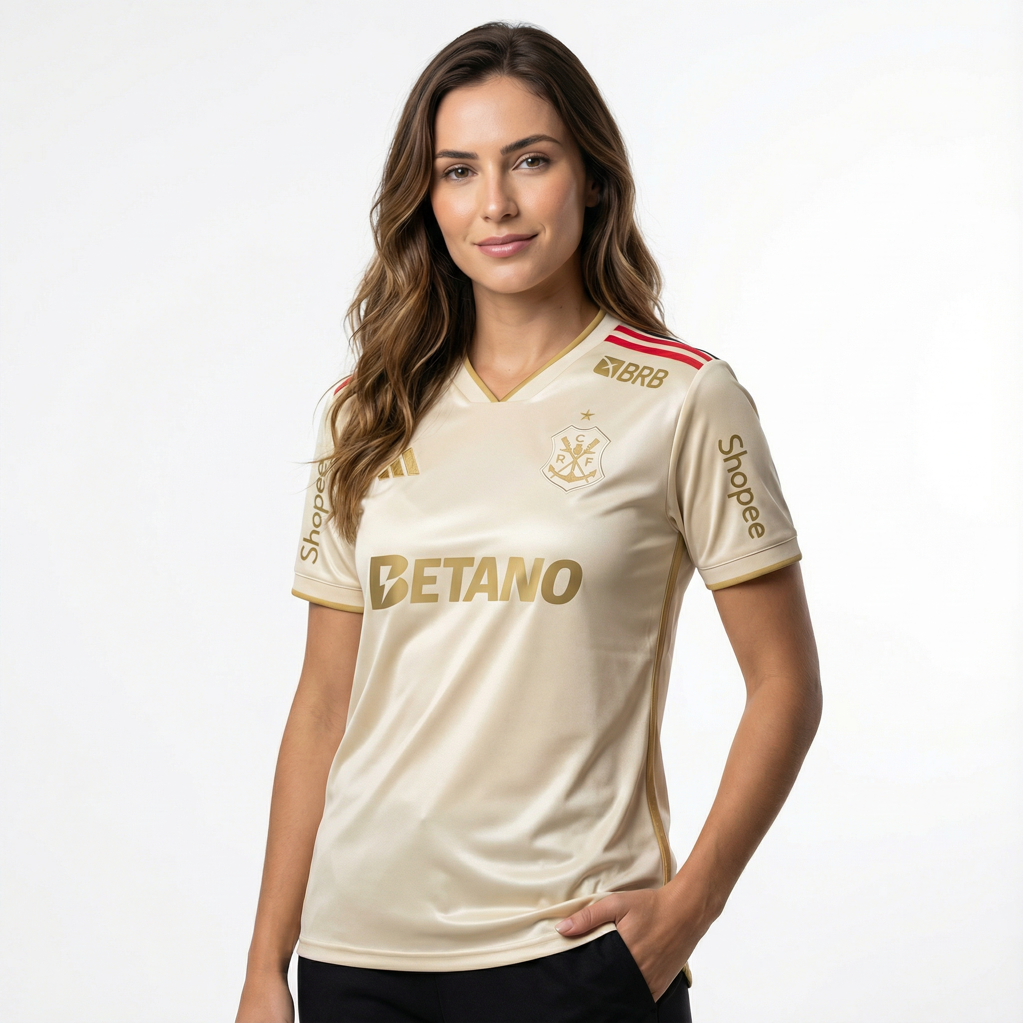 Women’s Flamengo 2025/26 III Football Shirt With Sponsors