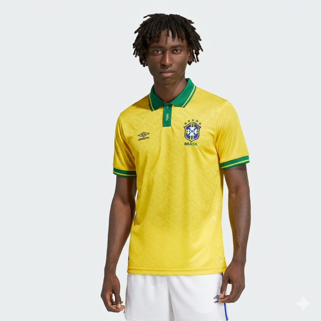 Kit Throwback Seleção Brasil 1991/92 I