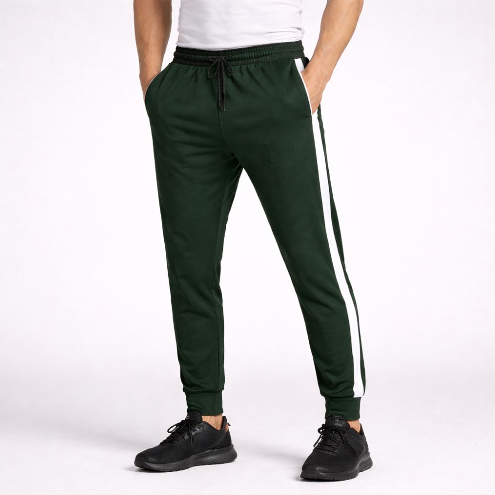 Green Drifit Track Pants Emerald Vector