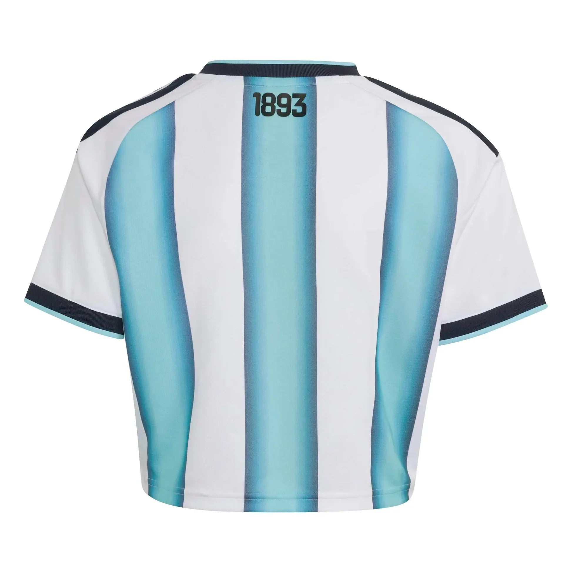 2026 Argentina Ladies' Home Cropped Football Shirt - World Cup 2026