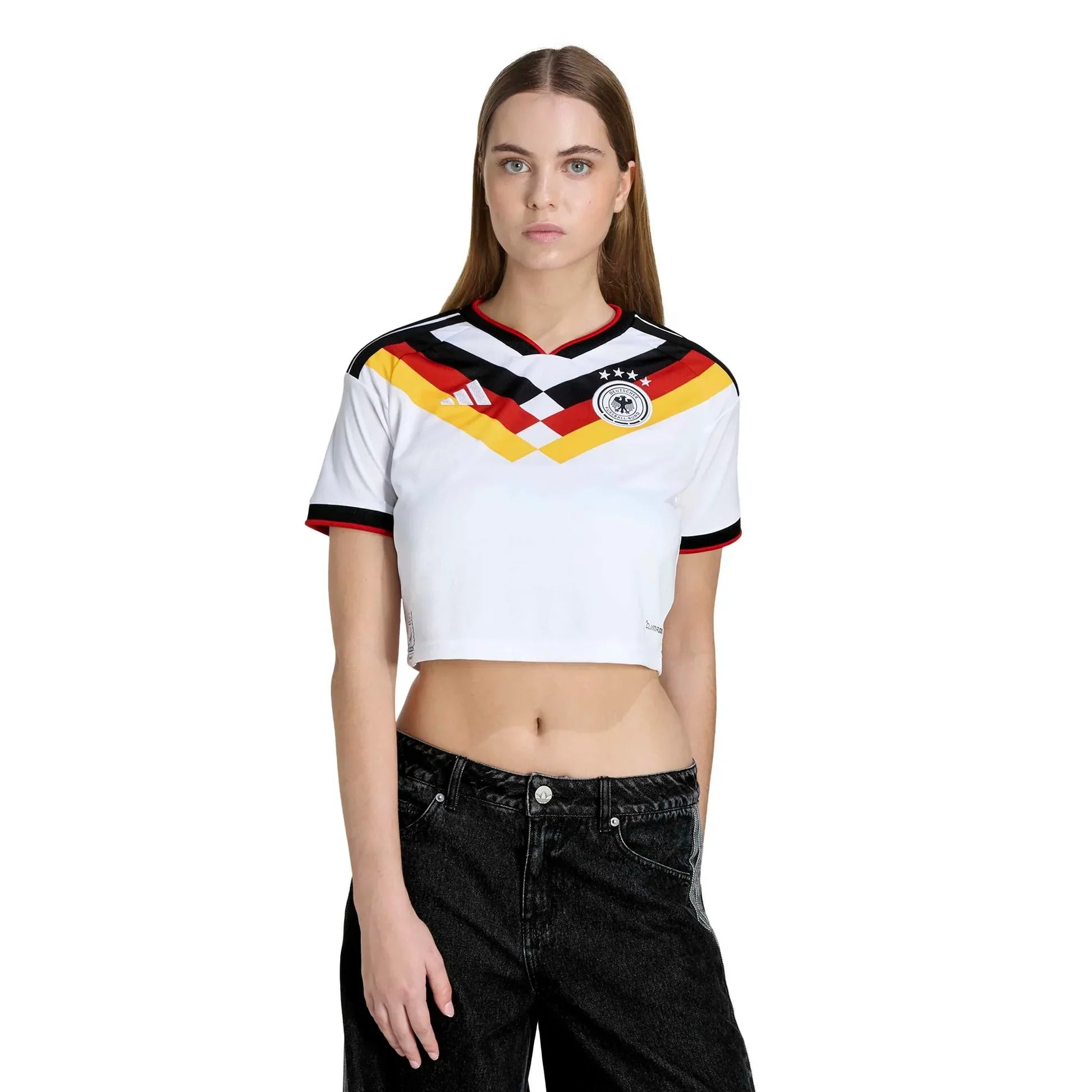 2026 Germany Women's Edition Stadium Home Cropped Cut Soccer Jersey World Cup 2026