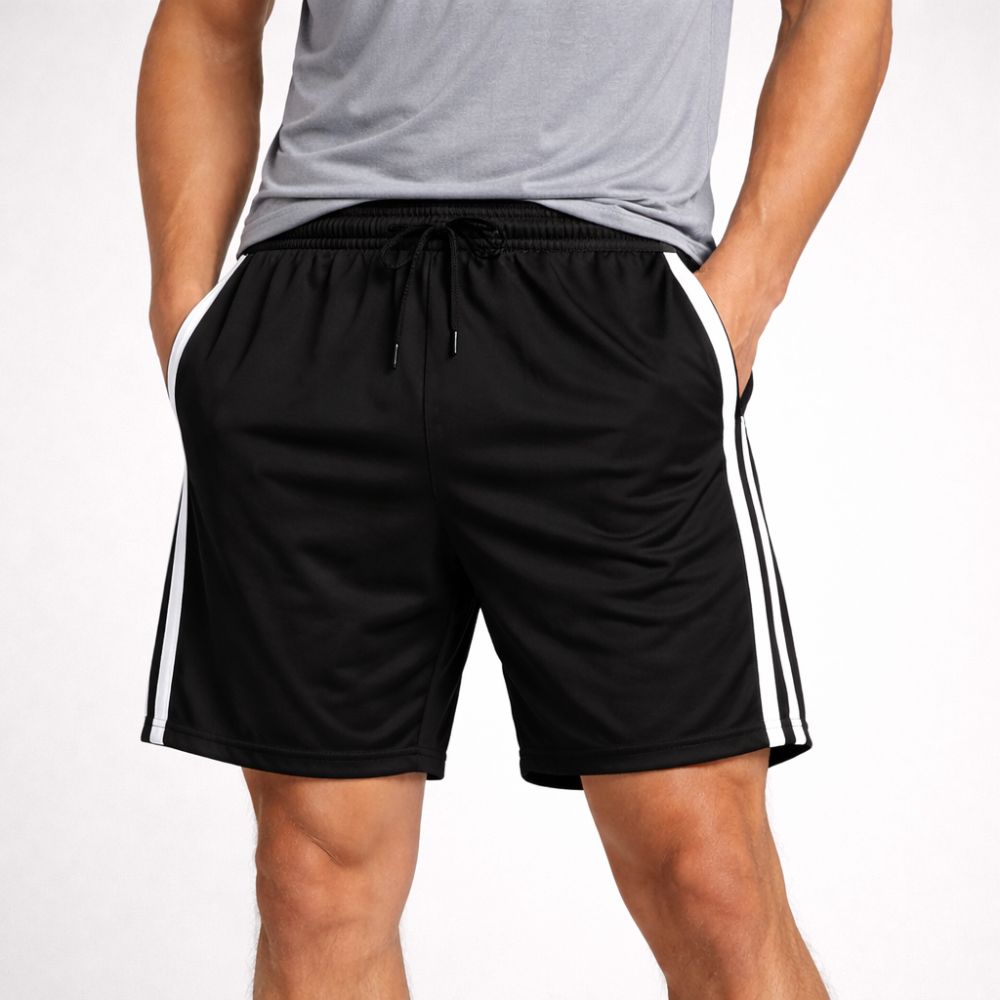 Pantalones cortos deportivos negros Midnight Stride