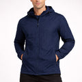 Dark Blue Windbreaker Jacket Ocean Vector