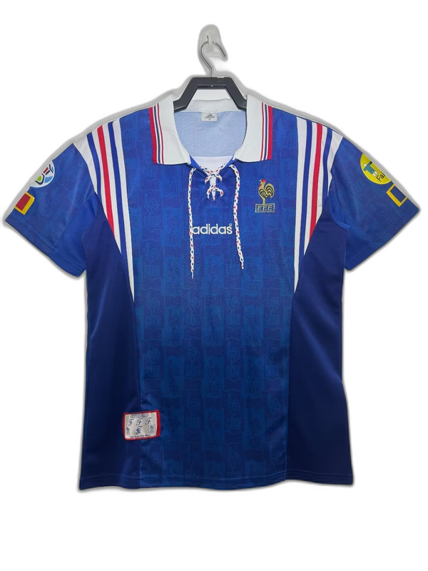 France 1996 I Home Shirt - Classic Version