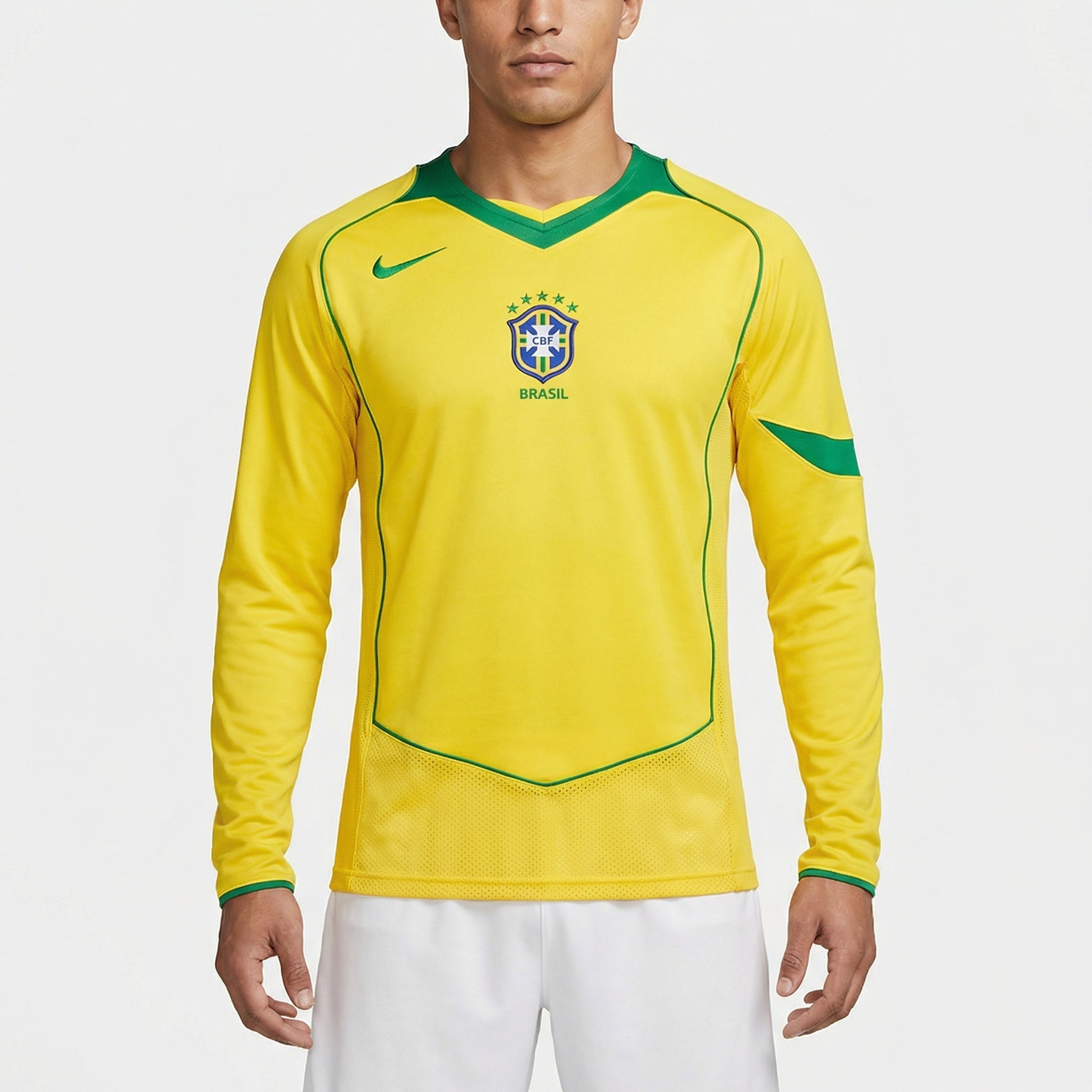 Match Shirt Throwback Brasil 2004 I Longsleeve