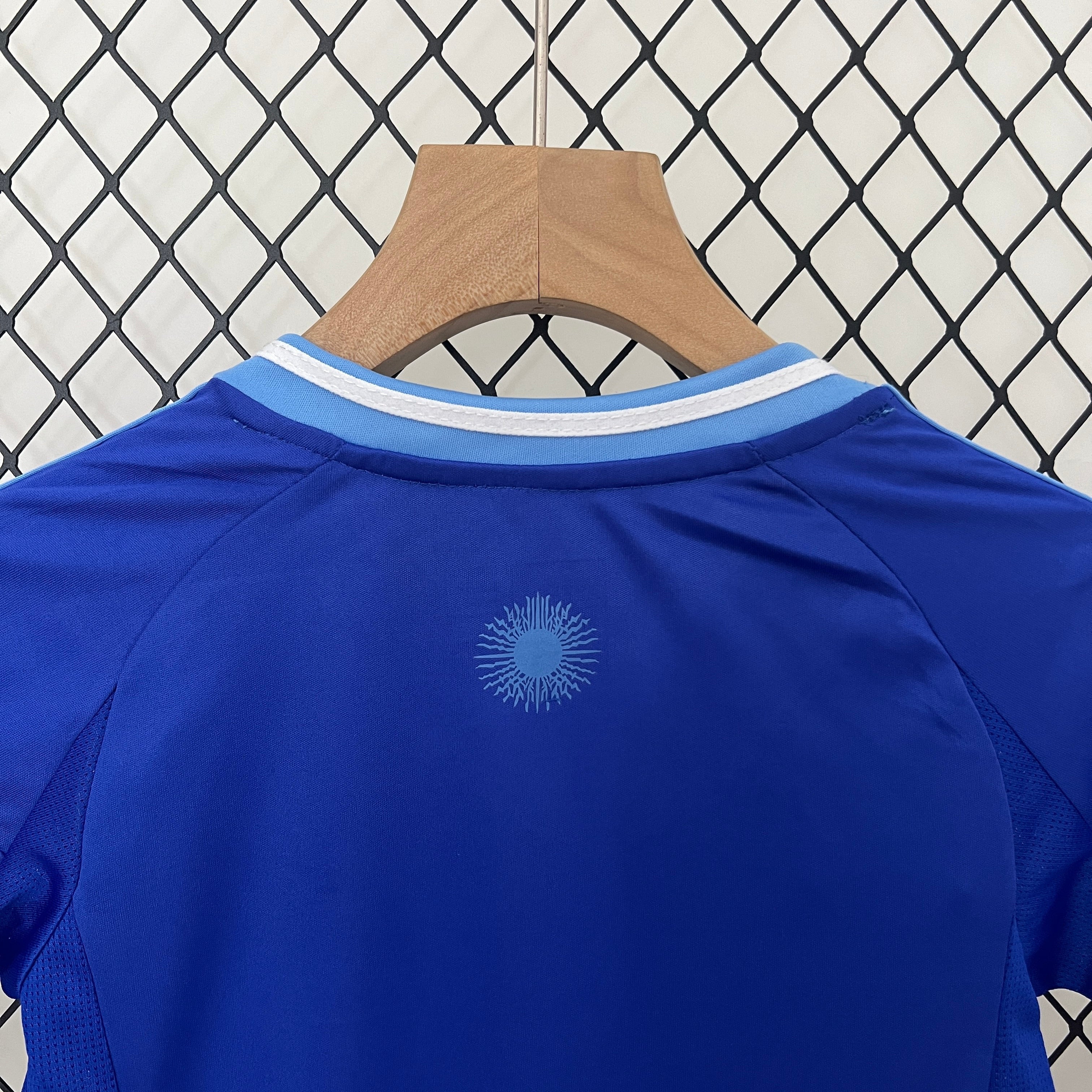 Argentina Away Junior Kit 2024 - Patch Fifa World Champions 2022