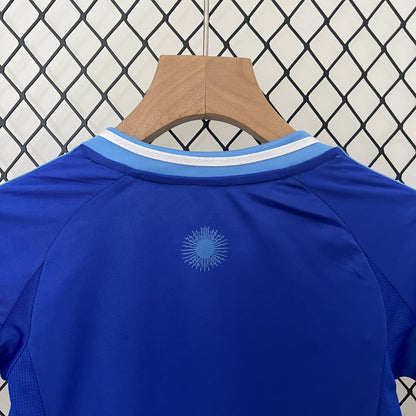 Argentina Away Junior Kit 2024 - Patch Fifa World Champions 2022
