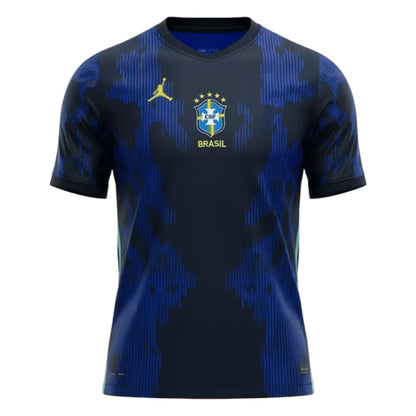Brazil Soccer Jersey 2026 Fan Version Away Blue