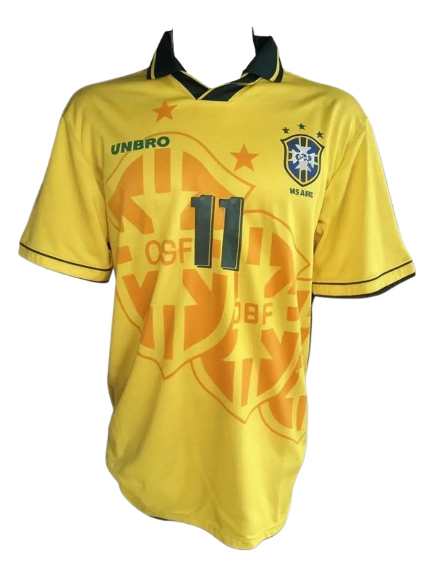 Brazil 1994 I Home Soccer Jersey Classic - Romario