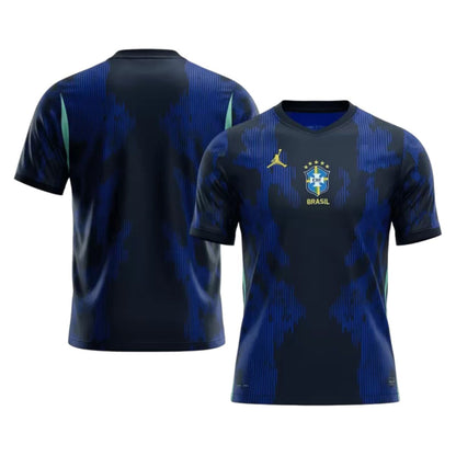 Brazil Soccer Jersey 2026 Fan Version Away Blue