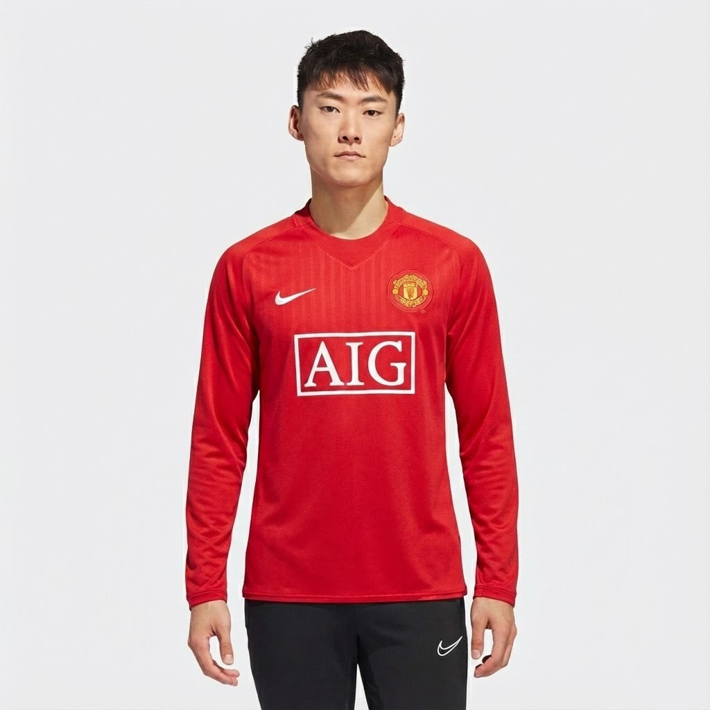 Kit Retro Manchester United 2007/08 I Longsleeve