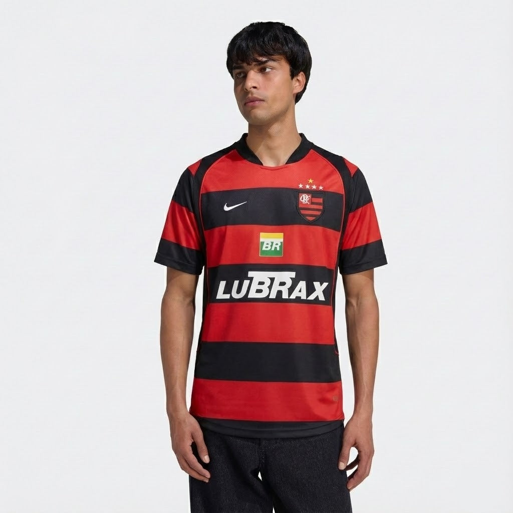 Soccer Jersey Throwback Flamengo 2003/04 I