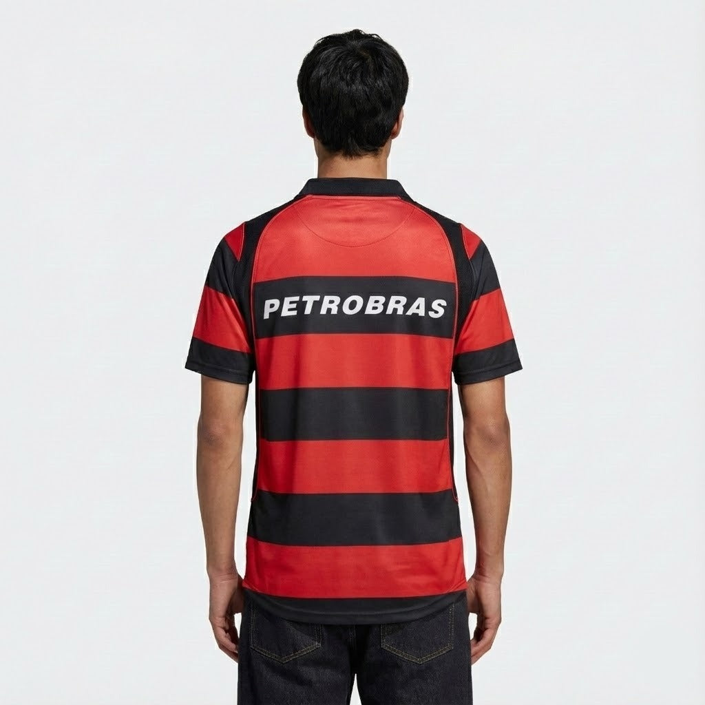Soccer Jersey Throwback Flamengo 2003/04 I