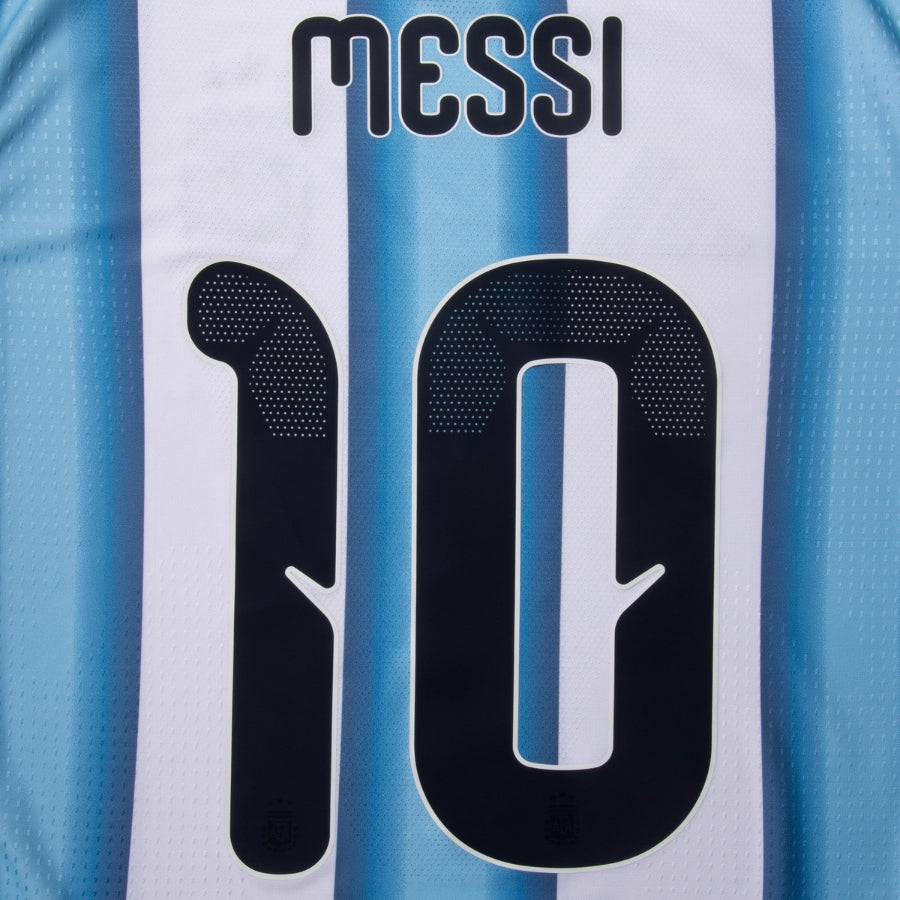 Argentina Home Messi 10 Authentic Match Shirt 2026 World Cup