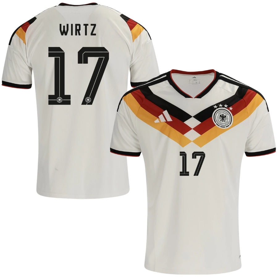 Germany Home Wirtz 17 Fan Shirt 2026 World Cup