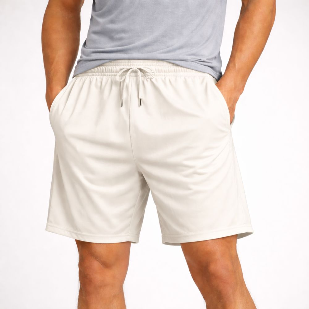 Off-White Sport Shorts Ivory Drift