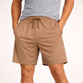Light Brown Sport Shorts Desert Form