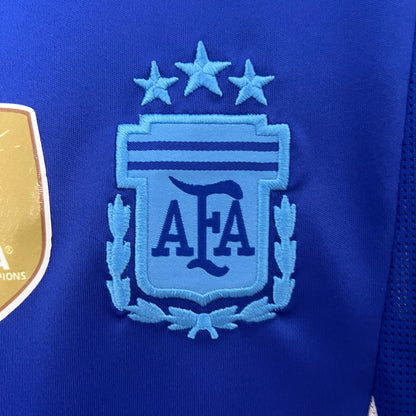 Argentina Away Junior Kit 2024 - Patch Fifa World Champions 2022