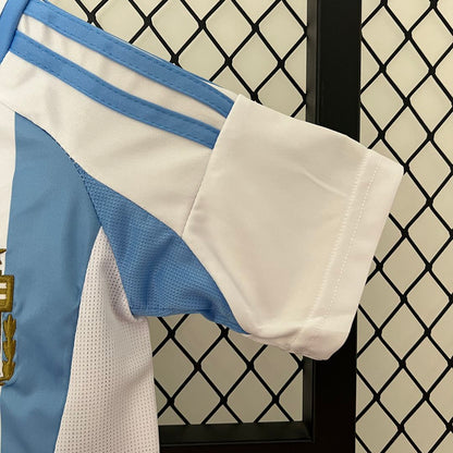 Argentina Home Youth Kit 2024 - Patch Fifa World Champions 2022