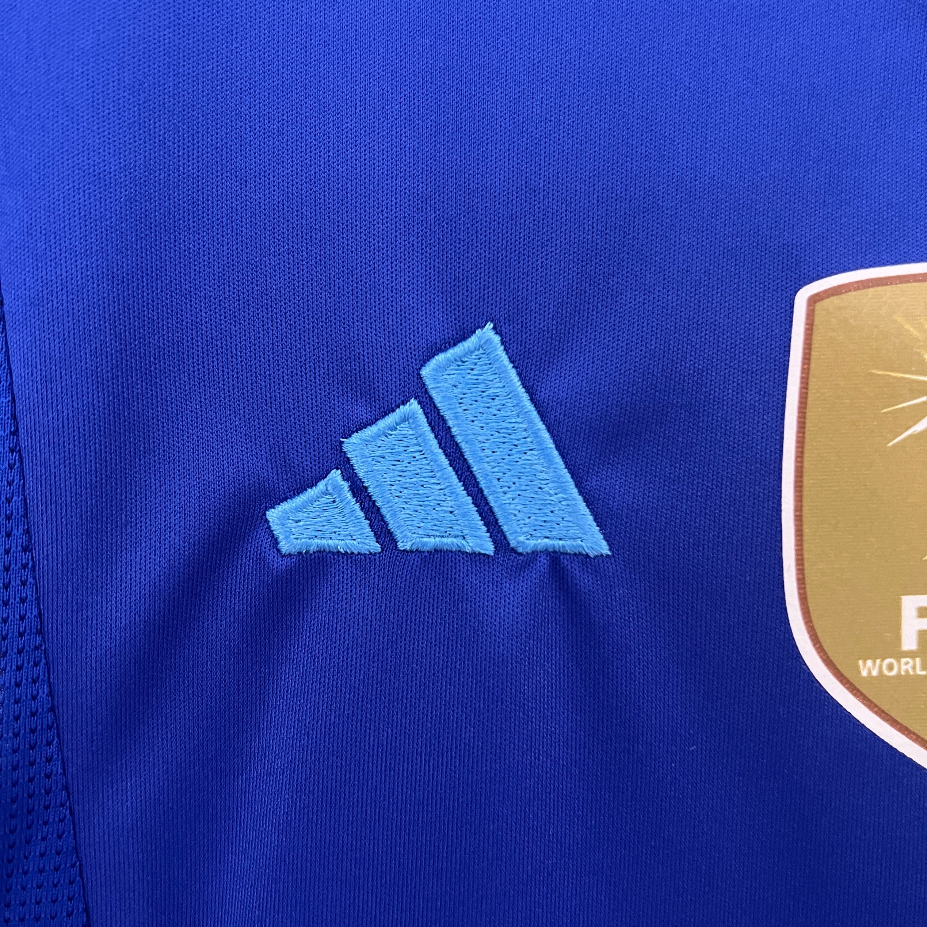 Argentina Away Junior Kit 2024 - Patch Fifa World Champions 2022