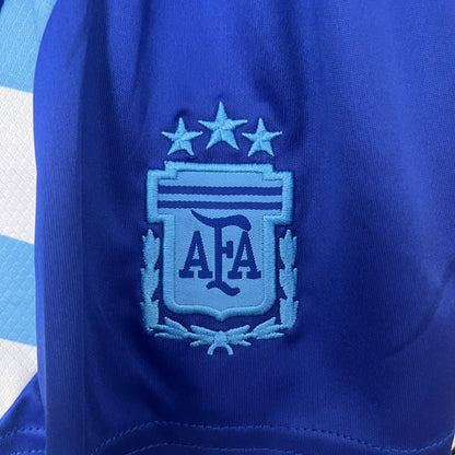 Argentina Away Junior Kit 2024 - Patch Fifa World Champions 2022