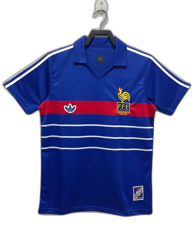 France 1984 I Home Football Shirt - Classic Version