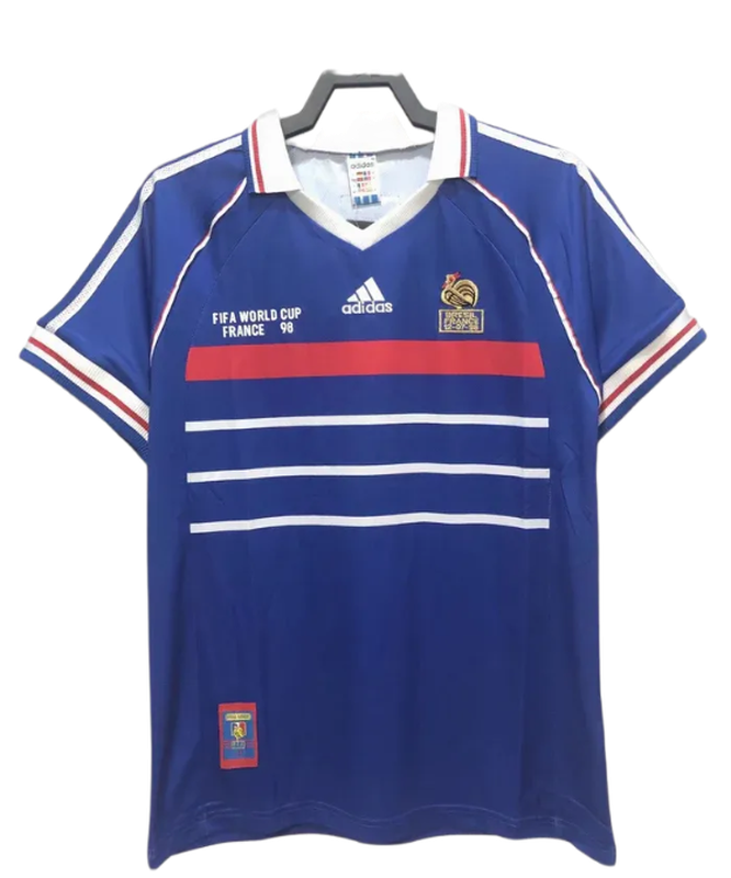 France 1998 I Home Football Shirt - Vintage Edition